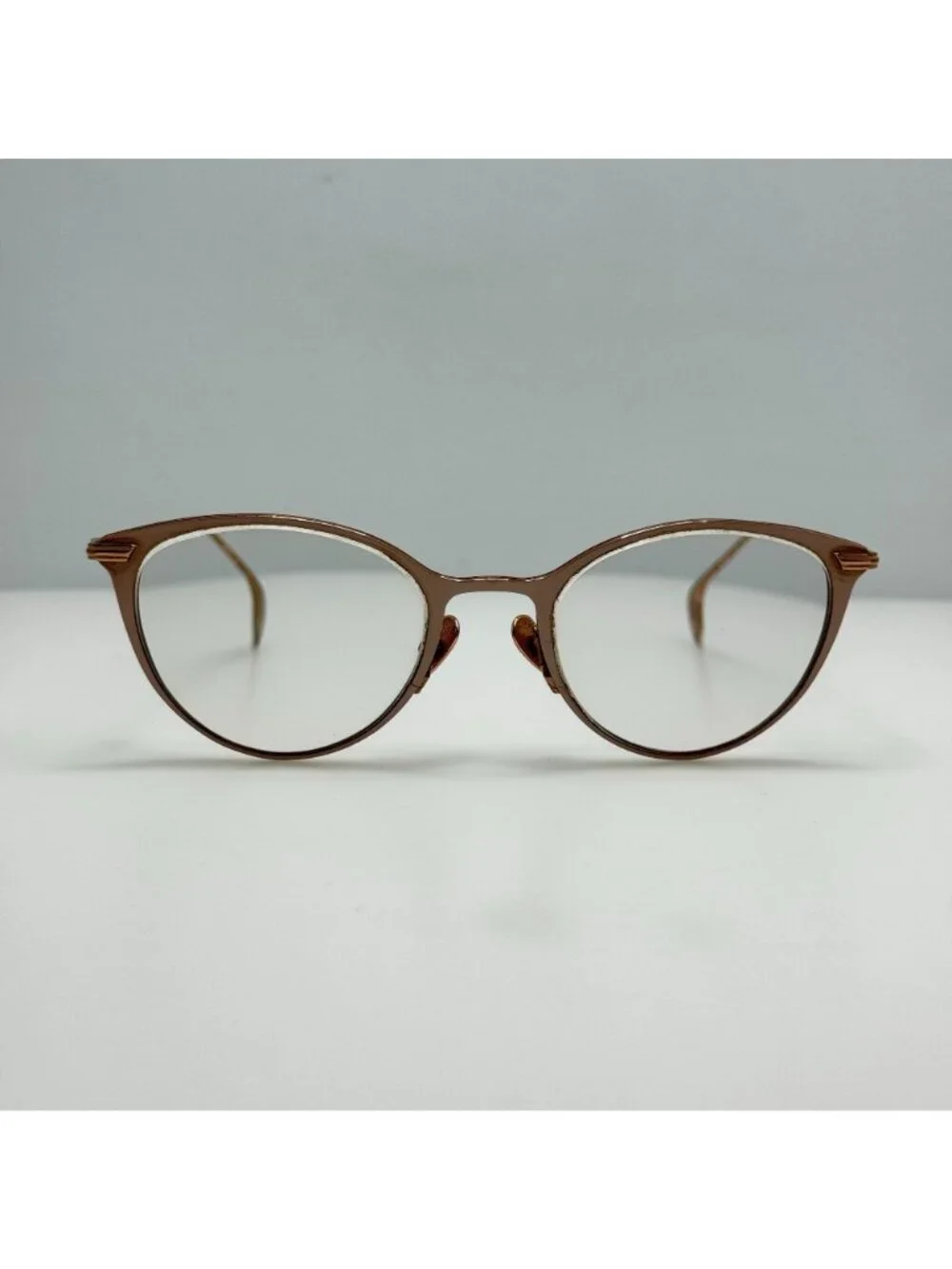 State Hirosaki Shell Rose Gold Eyeglasses Eye Glasses Frames Japan 52-21-140